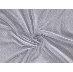 Kvalitex Saténové prostěradlo LUXURY COLLECTION 100x200cm ORIENT šedý