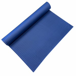 Kvalitex Bavlněný satén s proužkem modrý, šíře 240cm