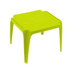 Dětský plastový stolek Susi limetková