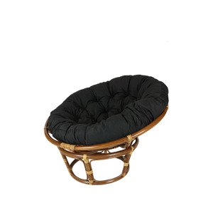 Ratanový PAPASAN tmavý - průměr 100 cm K55