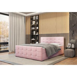 Expedo Čalouněná postel boxspring NOEMI + topper, 180x200, Enjoy 19