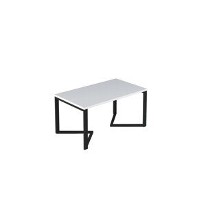 Expedo Konferenční stolek REVIN, 60x90x42, bílá mat