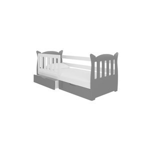 Expedo Dětská postel PENA, 160x75, šedá