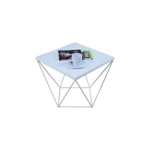 Expedo Konferenční stolek DAMA, 50x45x50, bílá
