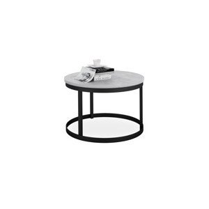 Expedo Konferenční stolek RINA, 55x36x55, černá/beton