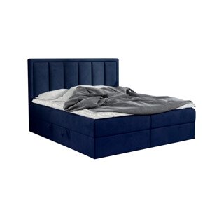 Expedo Čalouněná boxspring postel FRANIA, 180x200, kronos 09