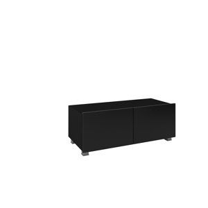 Expedo TV stolek BRINICA 100, 100x37x43, černá/černý lesk