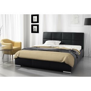 Expedo Čalouněná postel MONICA + matrace DE LUX, 180x200, madryt 1100