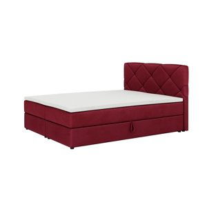 Expedo Čalouněná postel boxspring SCARLETT + topper, 160x200, itaka 34