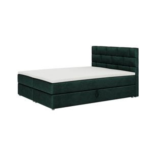 Expedo Čalouněná postel boxspring BETANIA + topper, 160x200, itaka 10