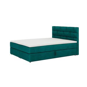 Expedo Čalouněná postel boxspring BETANIA + topper, 160x200, itaka 39