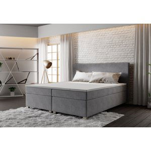 Expedo Postel Boxspring ISLAND + rošt + matrace + topper, 160x200, Cosmic 160