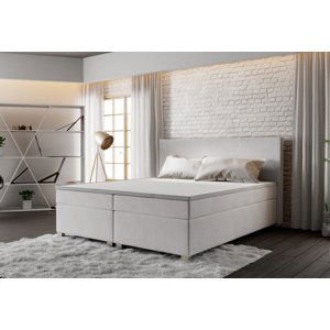 Expedo Postel Boxspring ISLAND + rošt + matrace + topper, 180x200, Cosmic 10