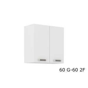 Expedo Kuchyňská skříňka horní dvoudveřová EPSILON 60 G-60 2F, 60x60x31, bílá