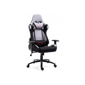 Expedo Kancelářská židle KORAD FG-38, 67,5x128-138x70, šedá/černá