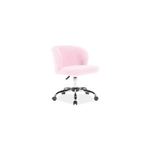 Expedo Kancelářská židle VAMPIRINA, 53x87-97x48, růžová