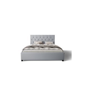 Expedo Čalouněná postel HILARY + matrace + rošt, 160x200, sioux grey