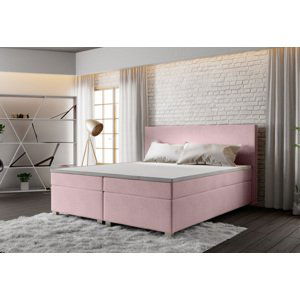 Expedo Postel Boxspring ISLAND + rošt + matrace + topper, 140x200, cosmic 14