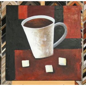 Obraz - Káva a cukr
