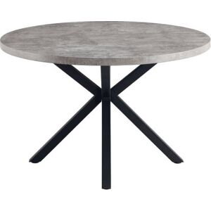 Jídelní stůl Doretas beton/černá