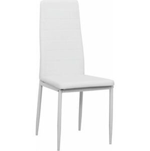 Bílá jídelní židle COLETA