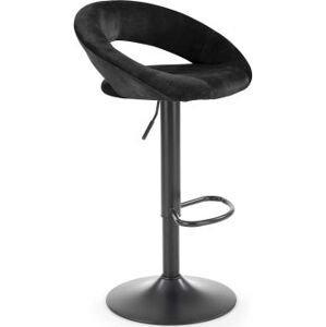 Černá barová židle H102