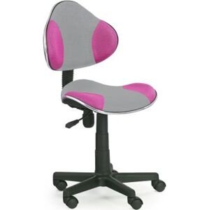 Dětská židle Flash 2 šedo-růžová