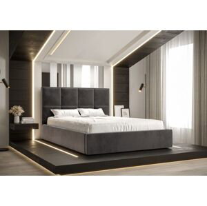 Čalouněná postel GERD Monolith 92 180x200 cm