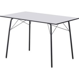 Bílý jídelní stůl Laka Typ2 120x75x75 cm