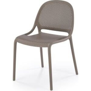 Khaki stohovatelná židle K532