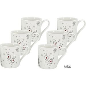 Hrnek Koleda, 350ml, set 6 ks