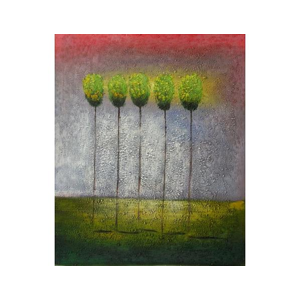 Obraz - Pět stromů