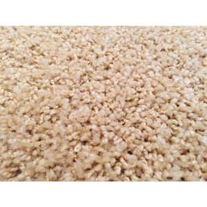 Kusový koberec Color Shaggy béžový Kulatý průměr 67 cm