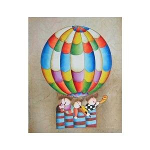 Obraz - Děti v balónu