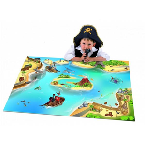 Dětský koberec Hrací koberec Pirátská bitva 11128/11221