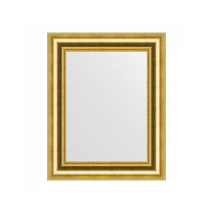 Zrcadlo patinované zlato BY 0786 66x66 cm