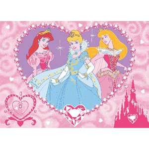 Dětský koberec Princesses Jewels P19