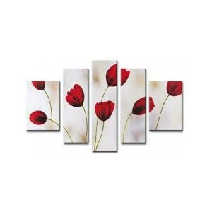 Obrazový set - Červené tulipány