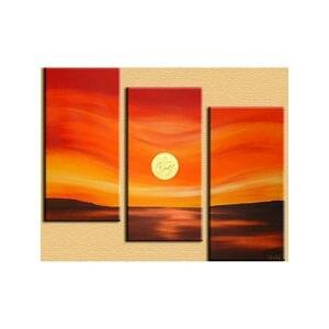 Obrazový set - Zvlněný západ slunce