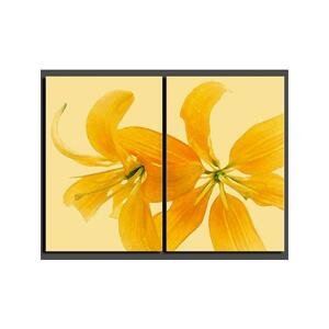 Vícedílné obrazy - Žlutý květ