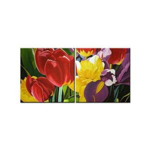 Obrazový set - Jarní květy