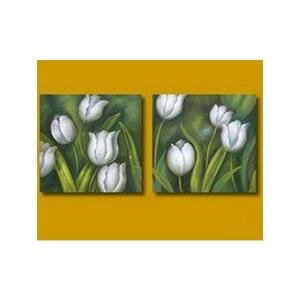 Obrazový set - Bílé tulipány