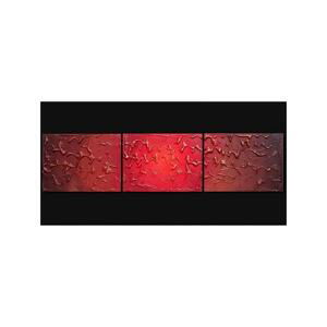 Vícedílné obrazy - Červený déšť