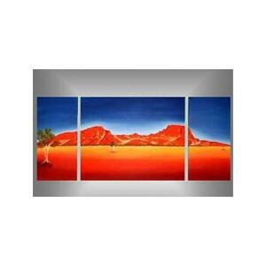 Vícedílné obrazy - Červené hory