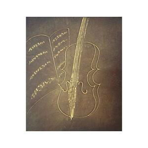 Obraz - Zlaté housle