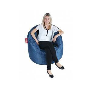 Modrý sedací vak BeanBag Lumin Chair