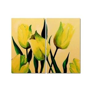 Obrazový set - Žluté Tulipány