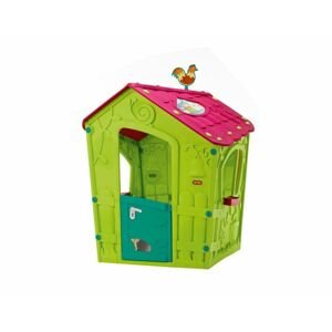Dětský plastový domeček MAGIC PLAY HOUSE, zelený