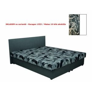 Čalouněná postel Fox 180x200 cm, Karagan 1553-Matheo 10
