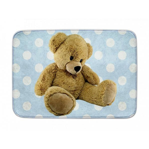 Dětský koberec Ultra Soft Medvídek modrý